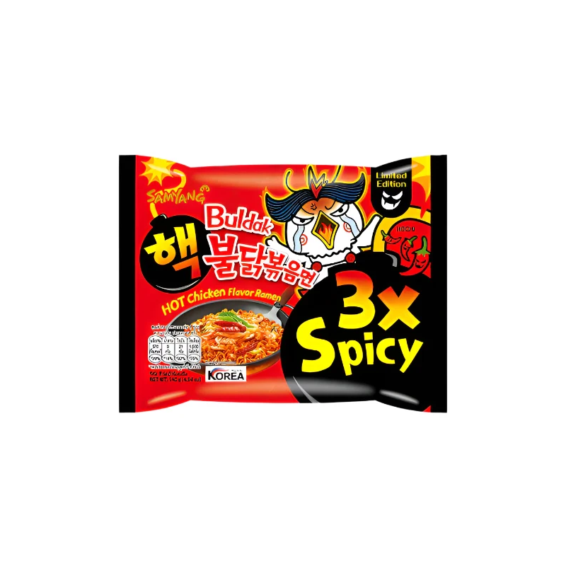 Samyang 3 x Spicy 140g