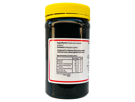 Crude Black Molasses 500g