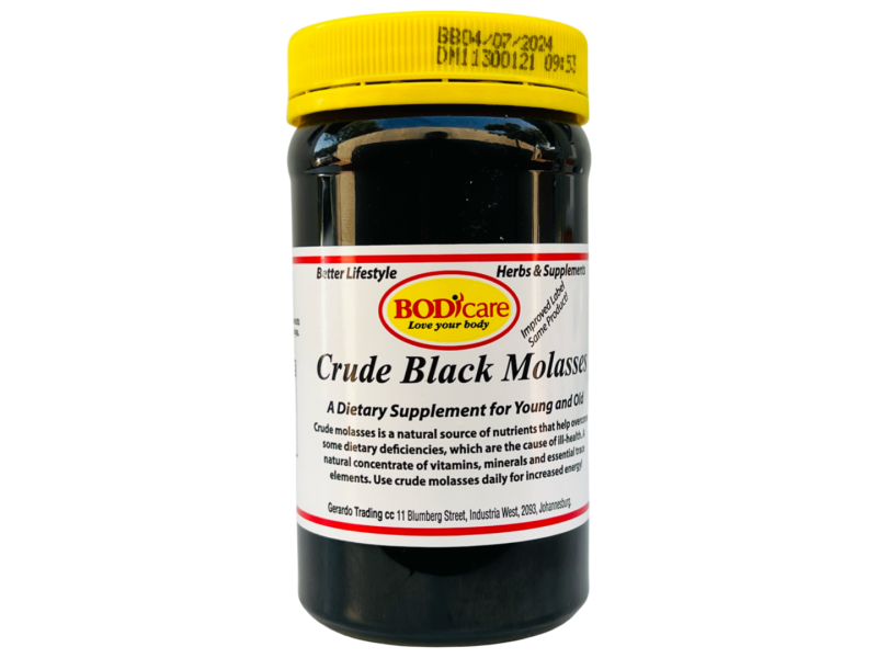Crude Black Molasses 500g